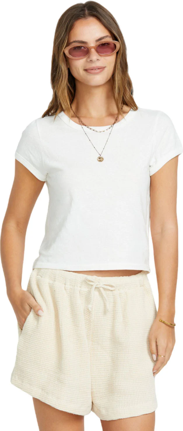 Billabong - Womens Daily Tee Short Sleeve Knit Top - Image 12