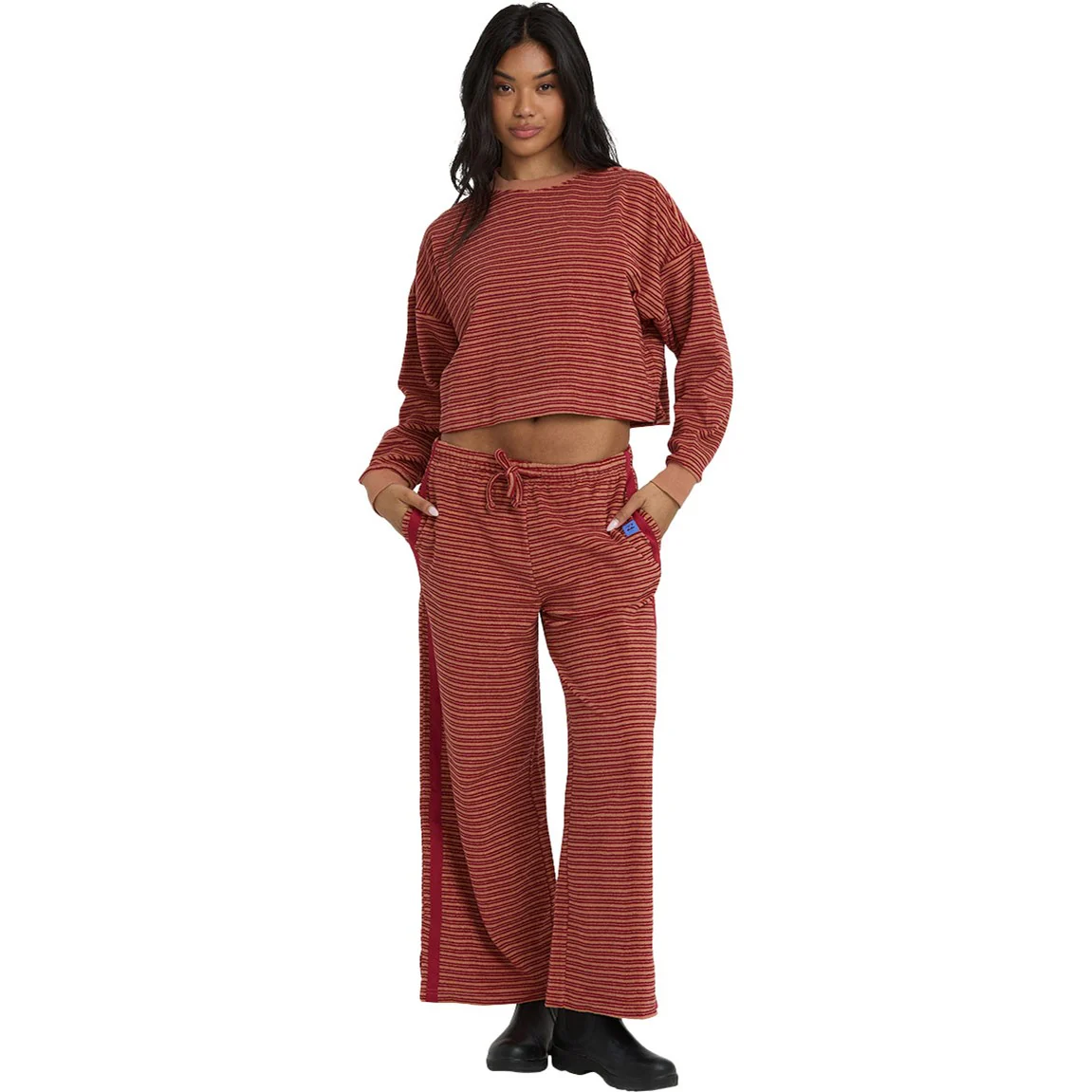 Billabong - Womens Date Palm Terry Pant - Image 2
