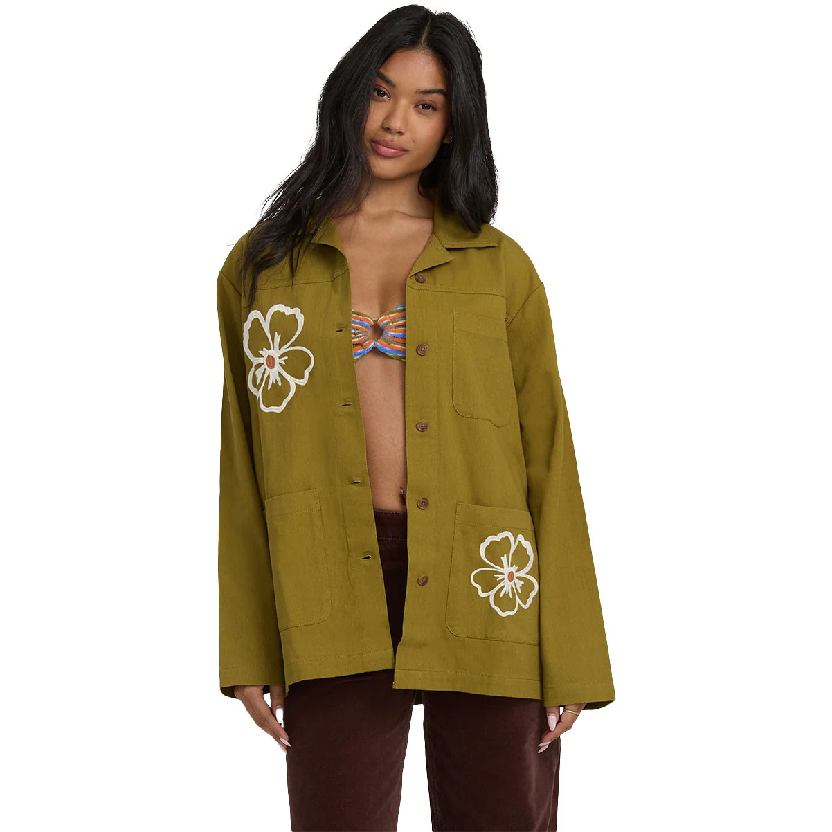 Billabong - Womens Floral Fields Shacket