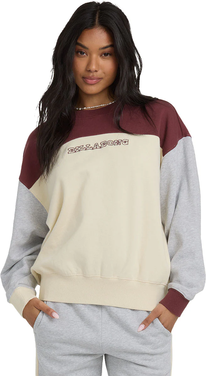 Billabong - Womens Get It Kendal Crew Neck Sweatshirt - Image 2