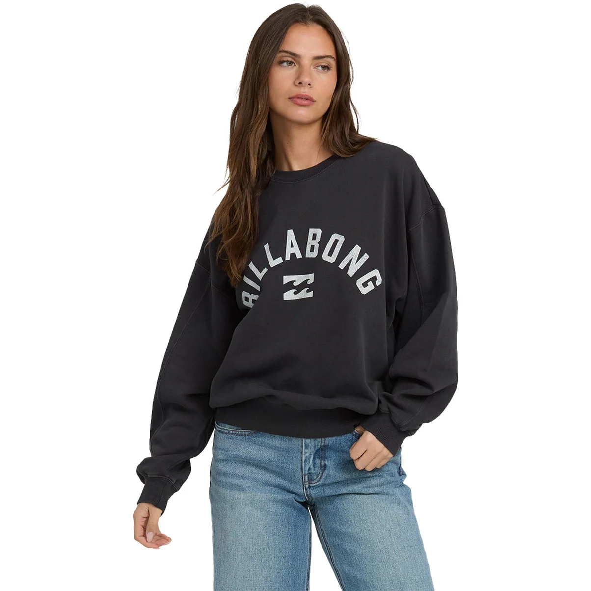 Billabong - Womens Mono Aloha Kendal Crew Neck Sweatshirt - Image 2