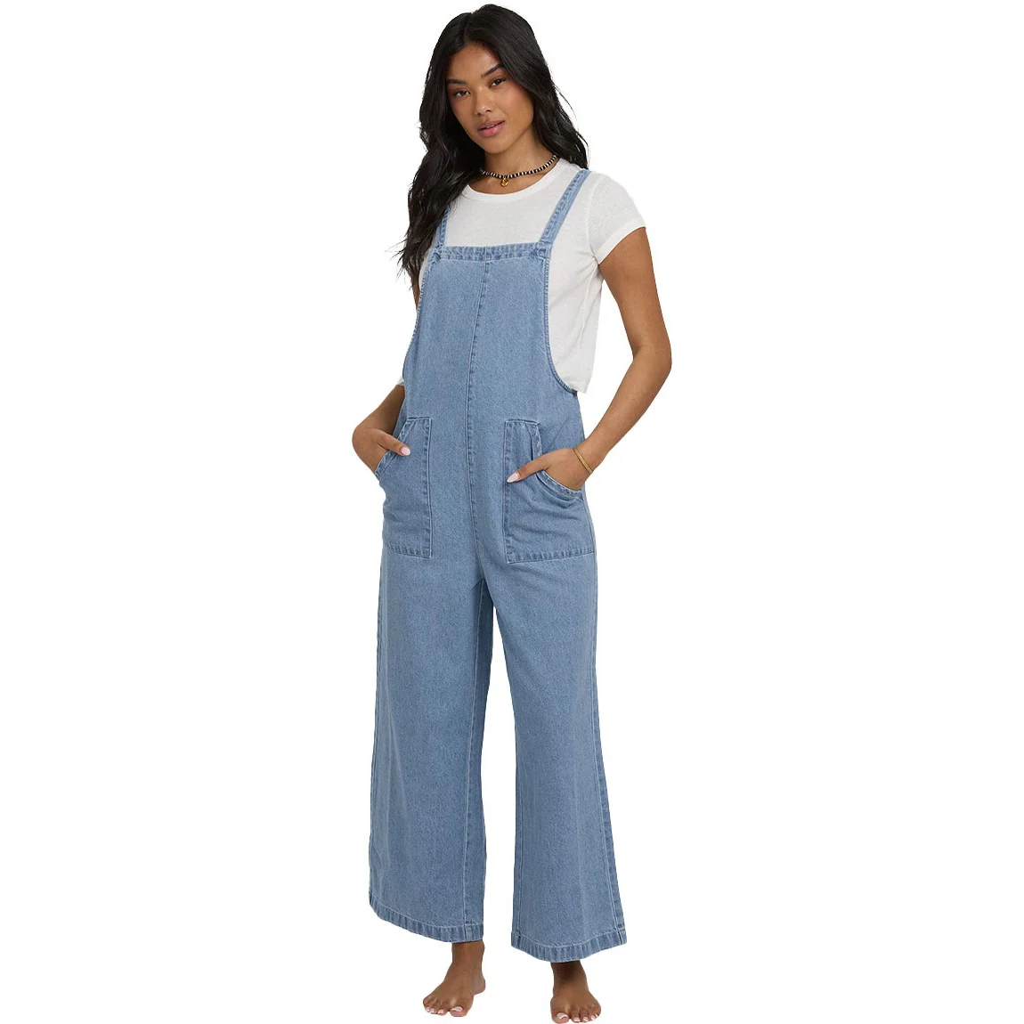 Billabong - Womens Pacific Time Dnm Overall - Image 2