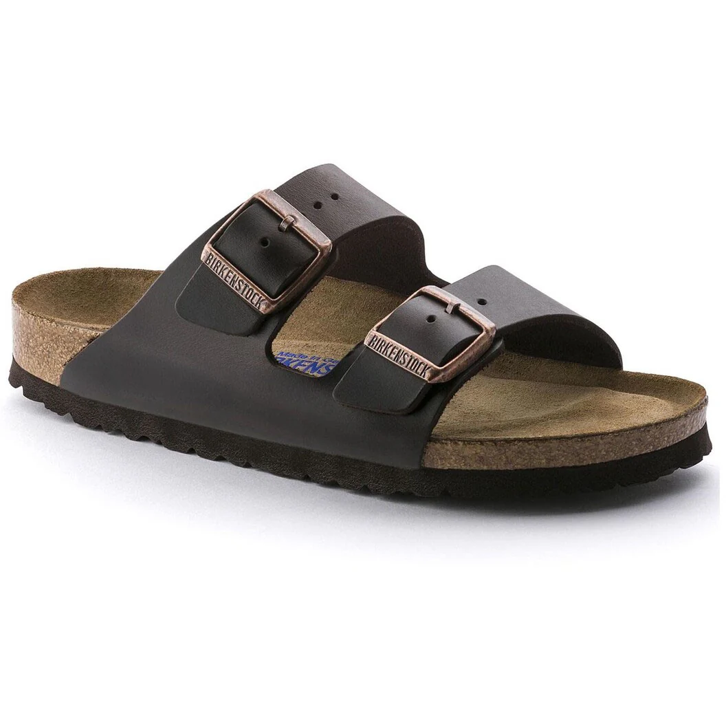 Birkenstock - Mens Arizona Soft Footbed Leather Sandal - Image 2