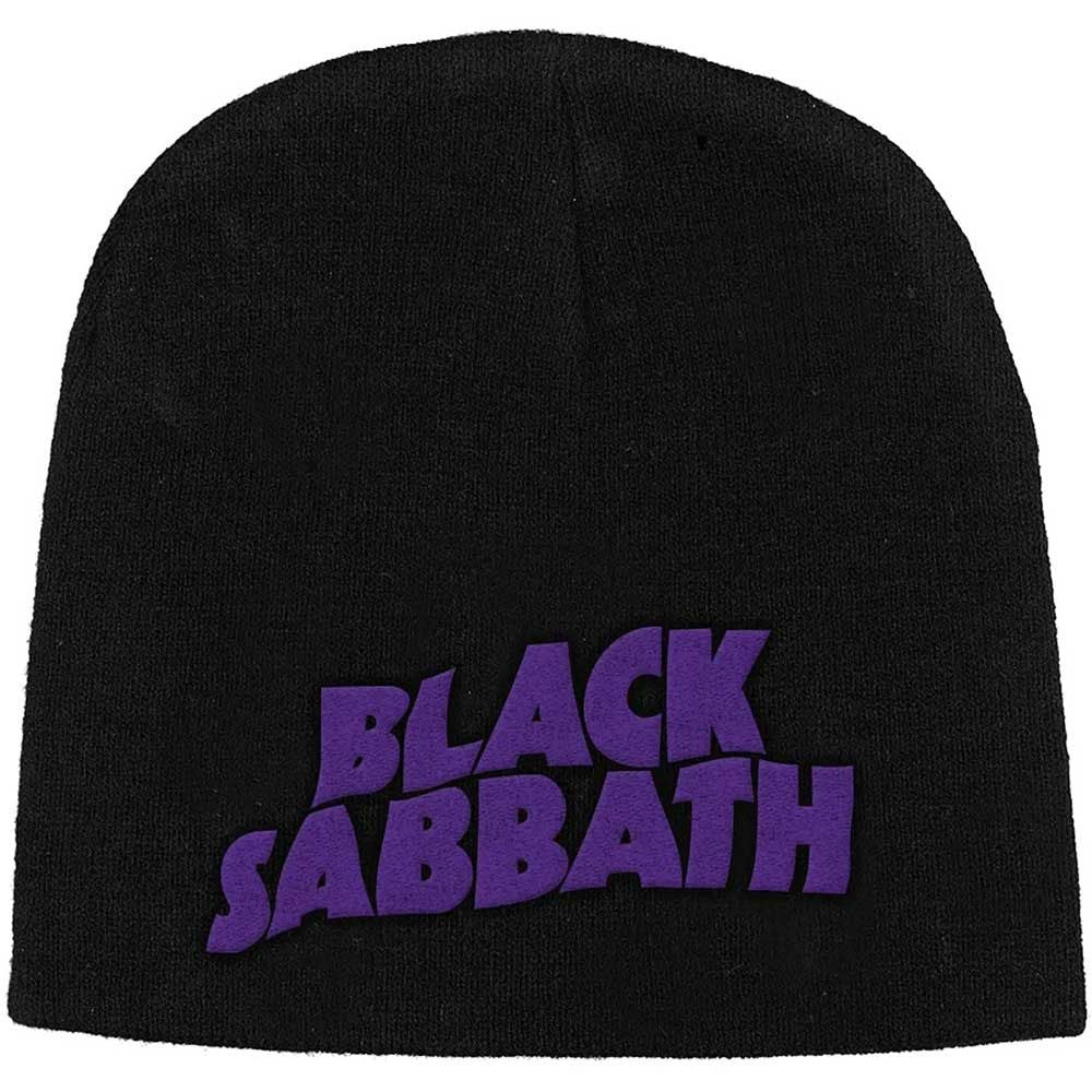 Black Sabbath - Unisex Purple Logo Beanie Hat