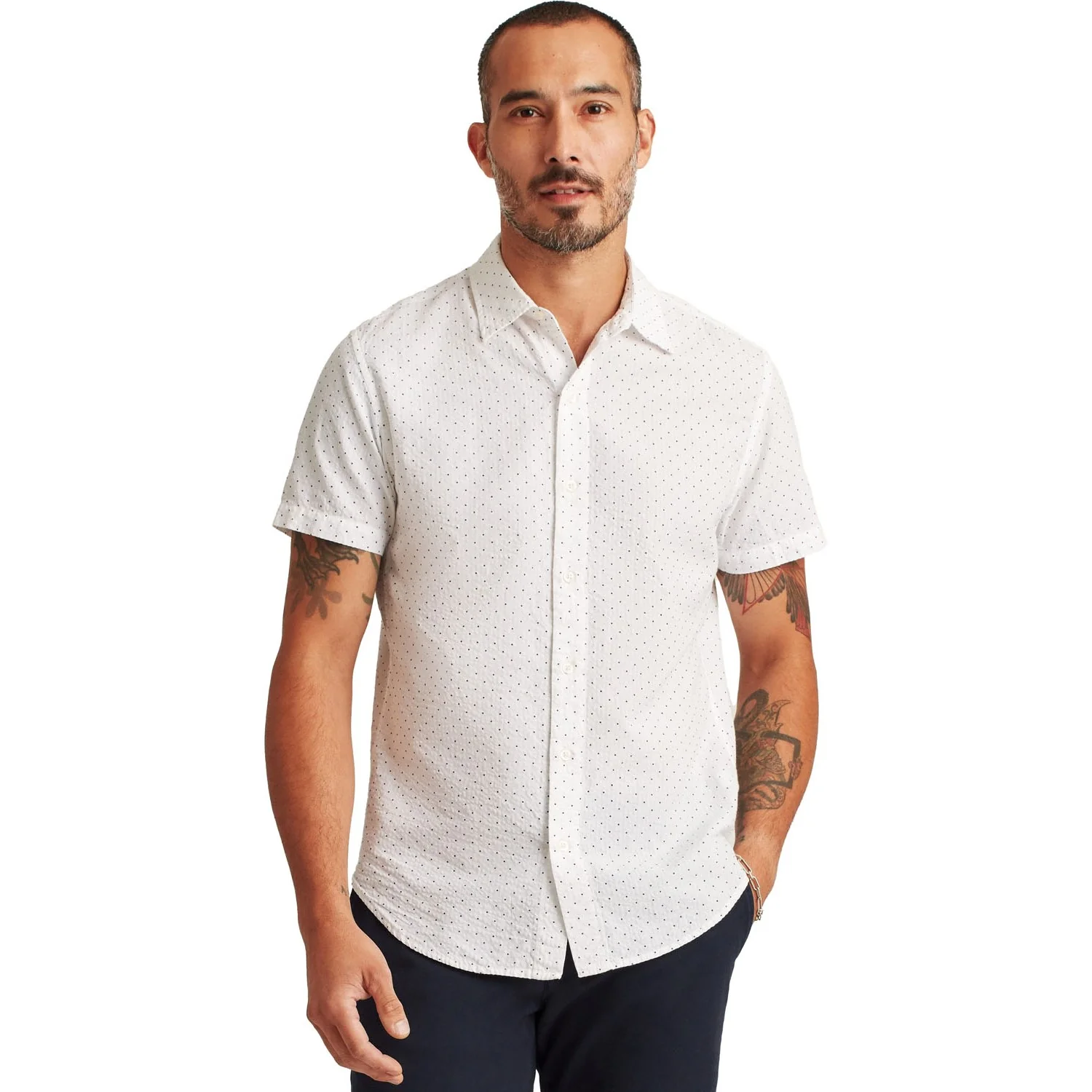 Bonobos - Mens Riviera Point Collar Button Down Woven Shirt - Image 11