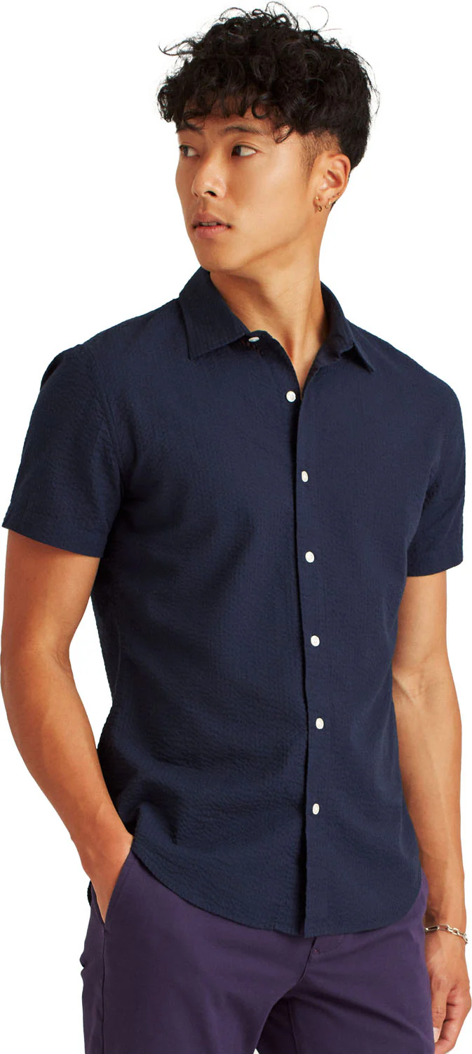 Bonobos - Mens Riviera Point Collar Button Down Woven Shirt - Image 6