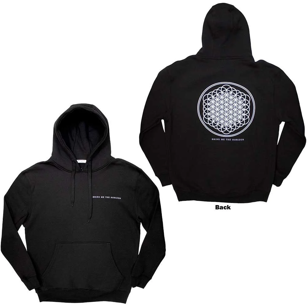 Bring Me The Horizon - Unisex Flower Of Life Pullover Hoodie - Image 2