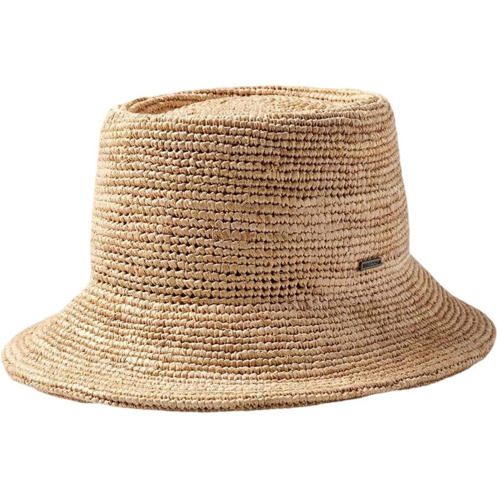 Brixton - Womens Ellee Straw Packable Bucket Hat