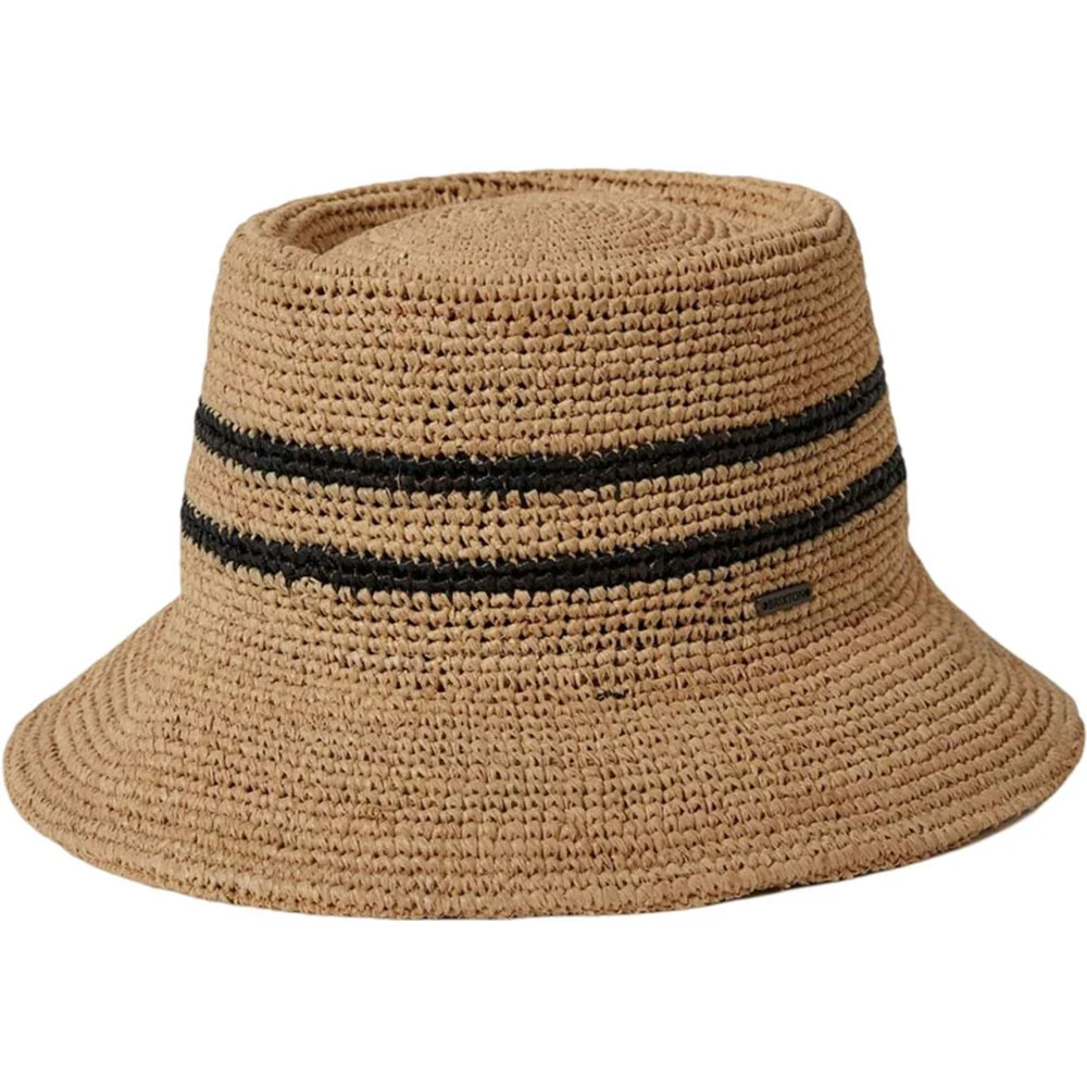 Brixton - Womens Ellee Straw Packable Bucket Hat - Image 2