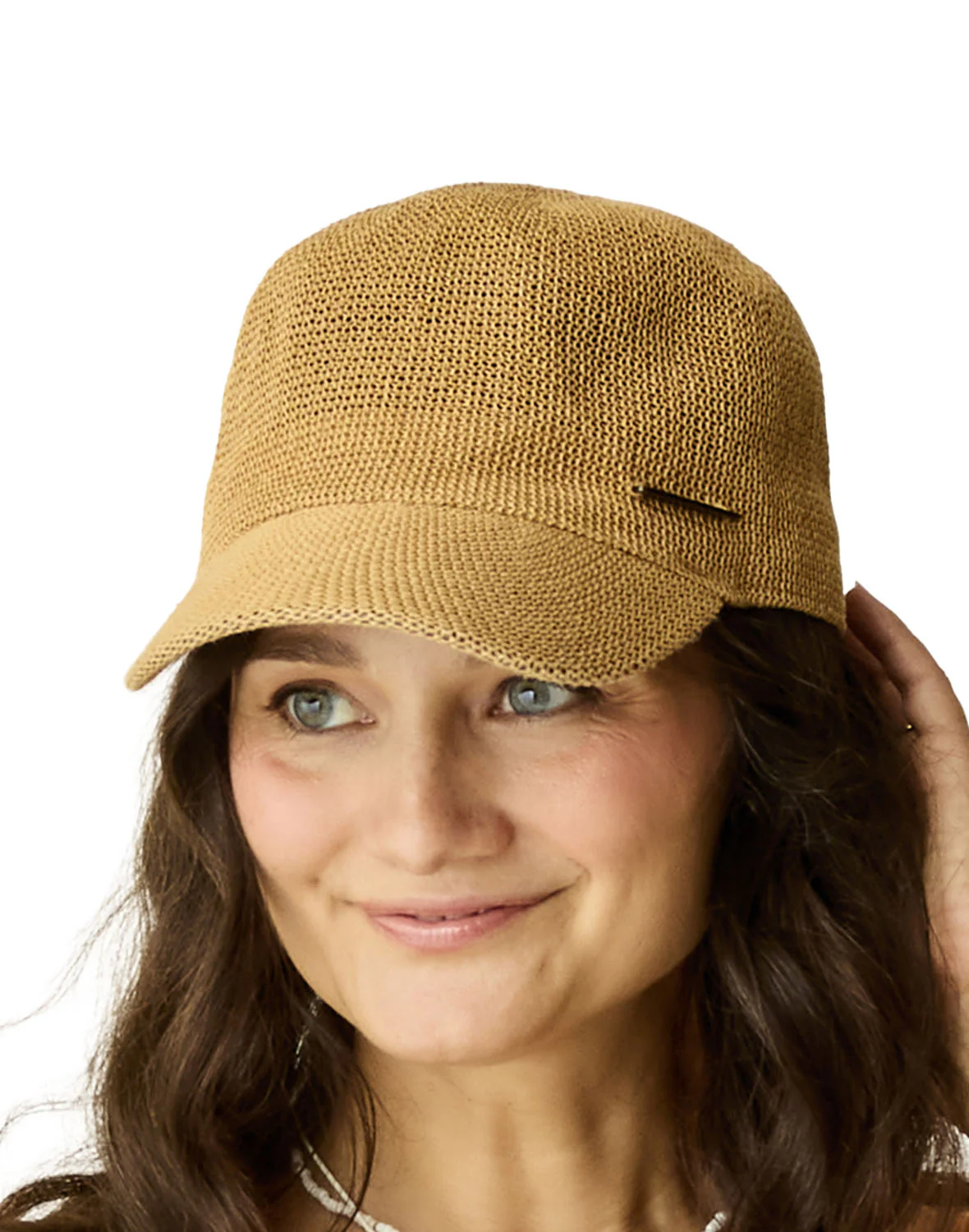 Carve Designs - Womens Straw Baseball Cap - Image 2
