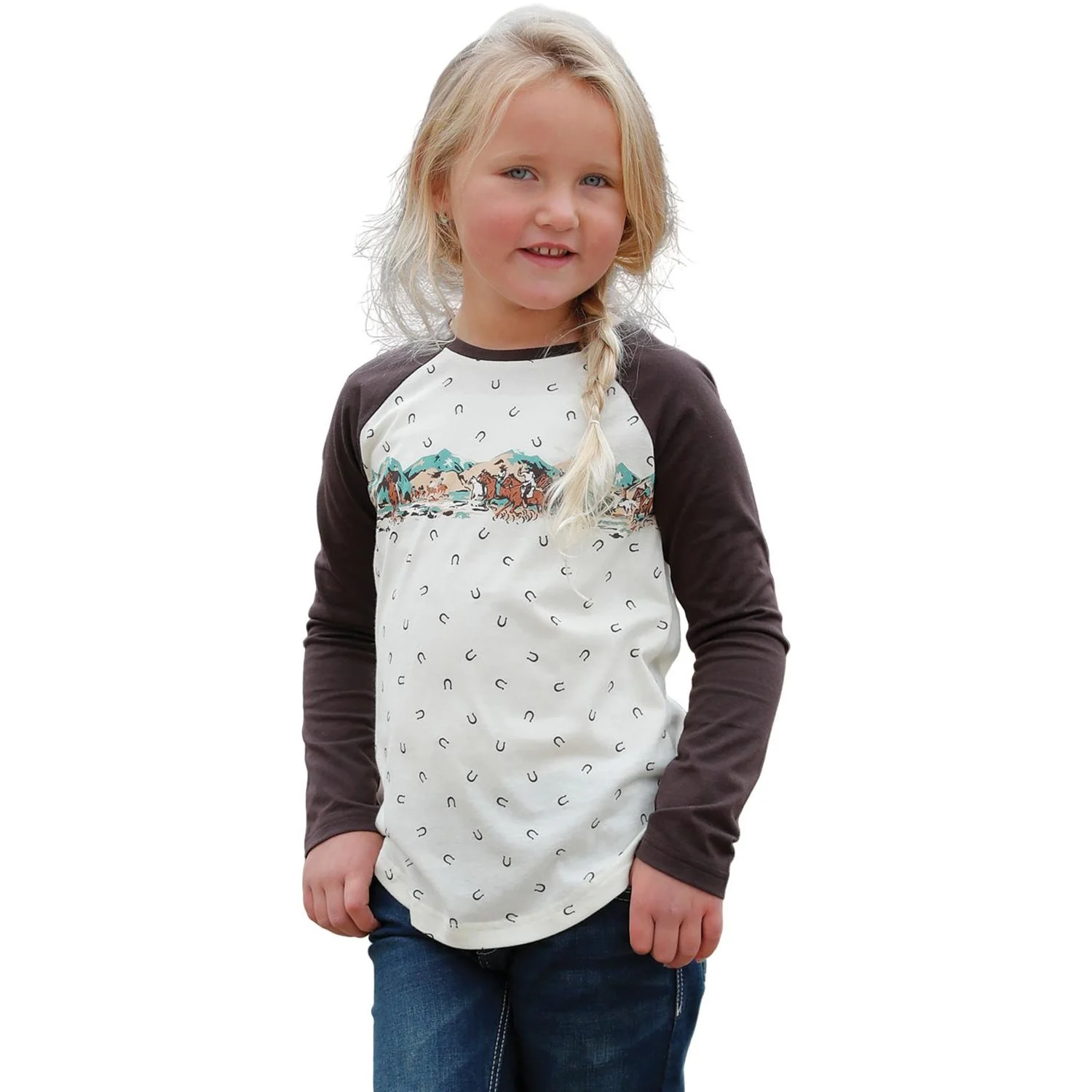 Cinch - Girls Long Sleeve Raglan