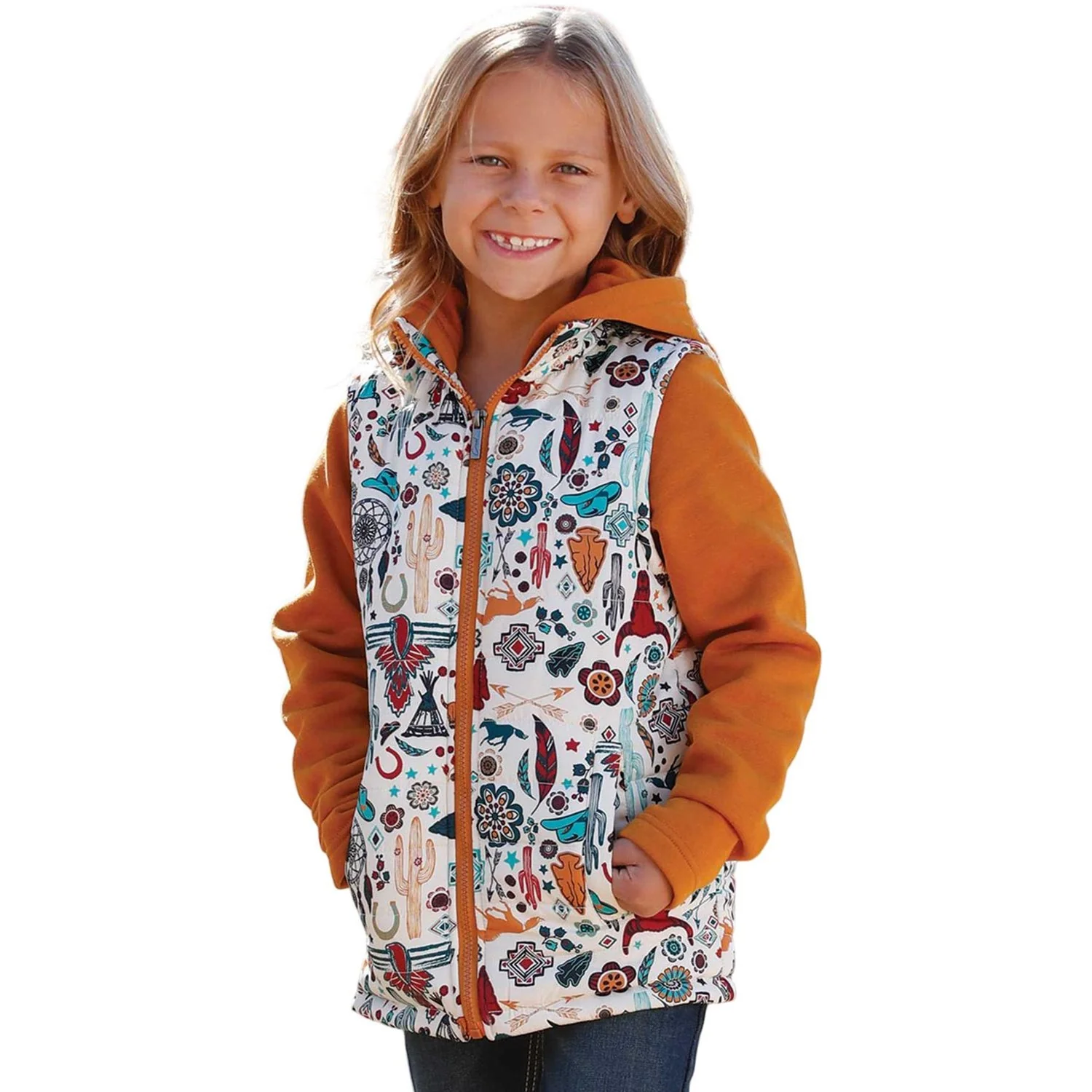 Cinch - Girls Ow25 Hoodie Vest