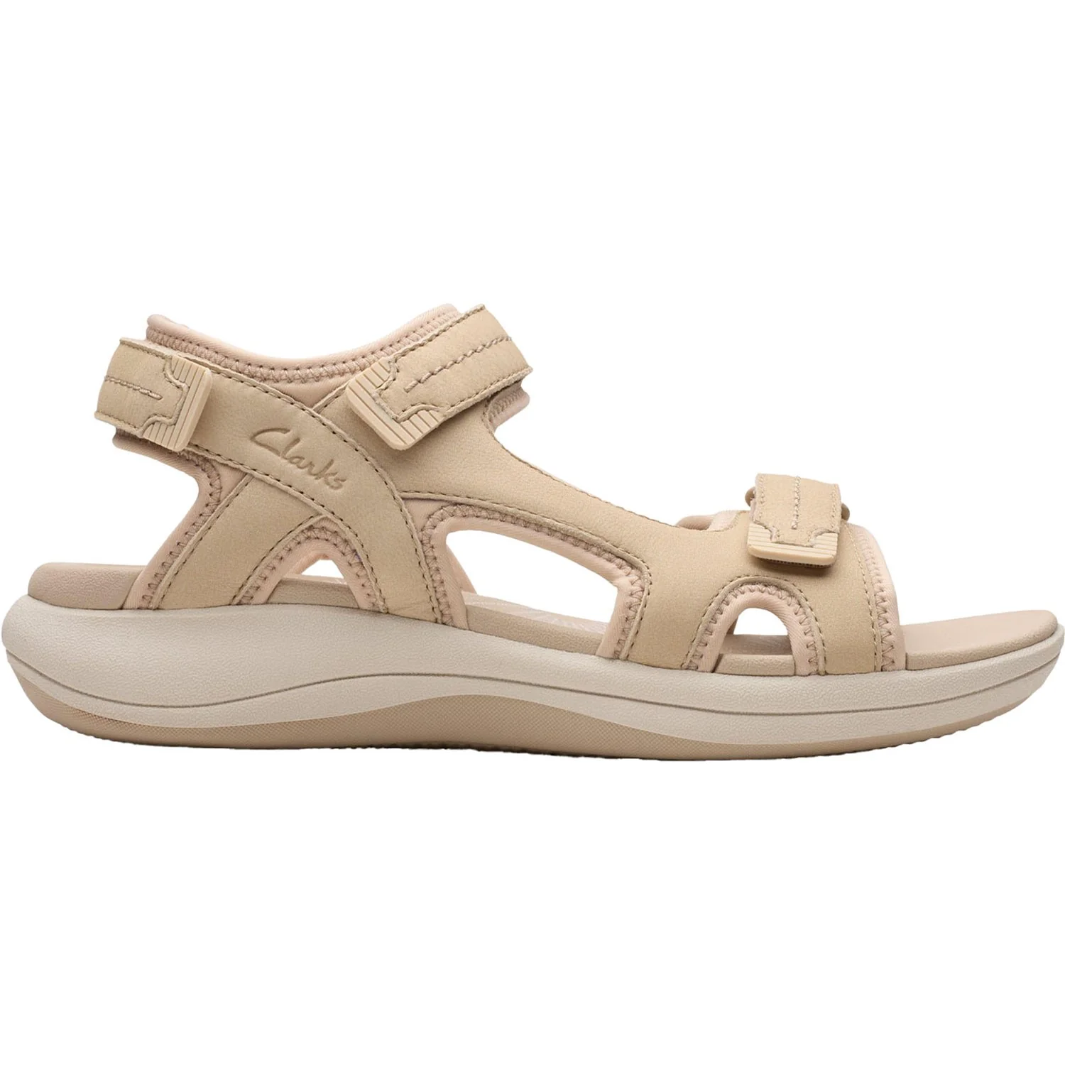Clarks - Womens Mira Lux Free Sandals - Image 3
