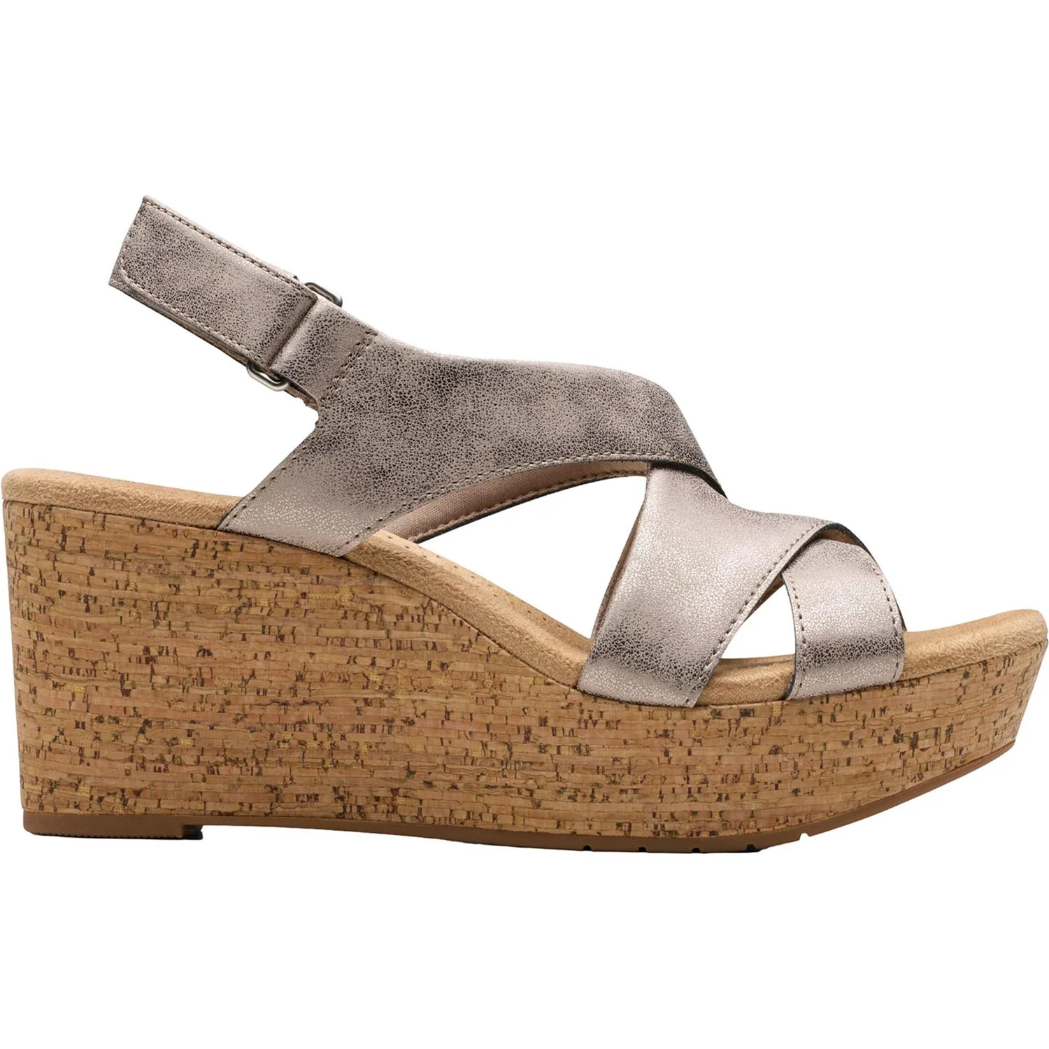 Clarks - Womens Rose Style Sandals - Image 2