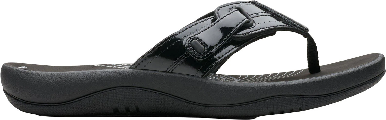 Clarks - Womens Sunmaze Loop Sandals - Image 4