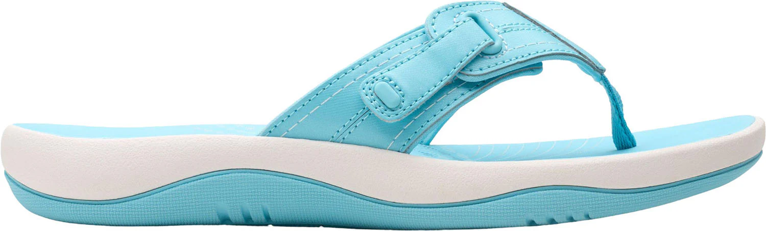 Clarks - Womens Sunmaze Loop Sandals - Image 6