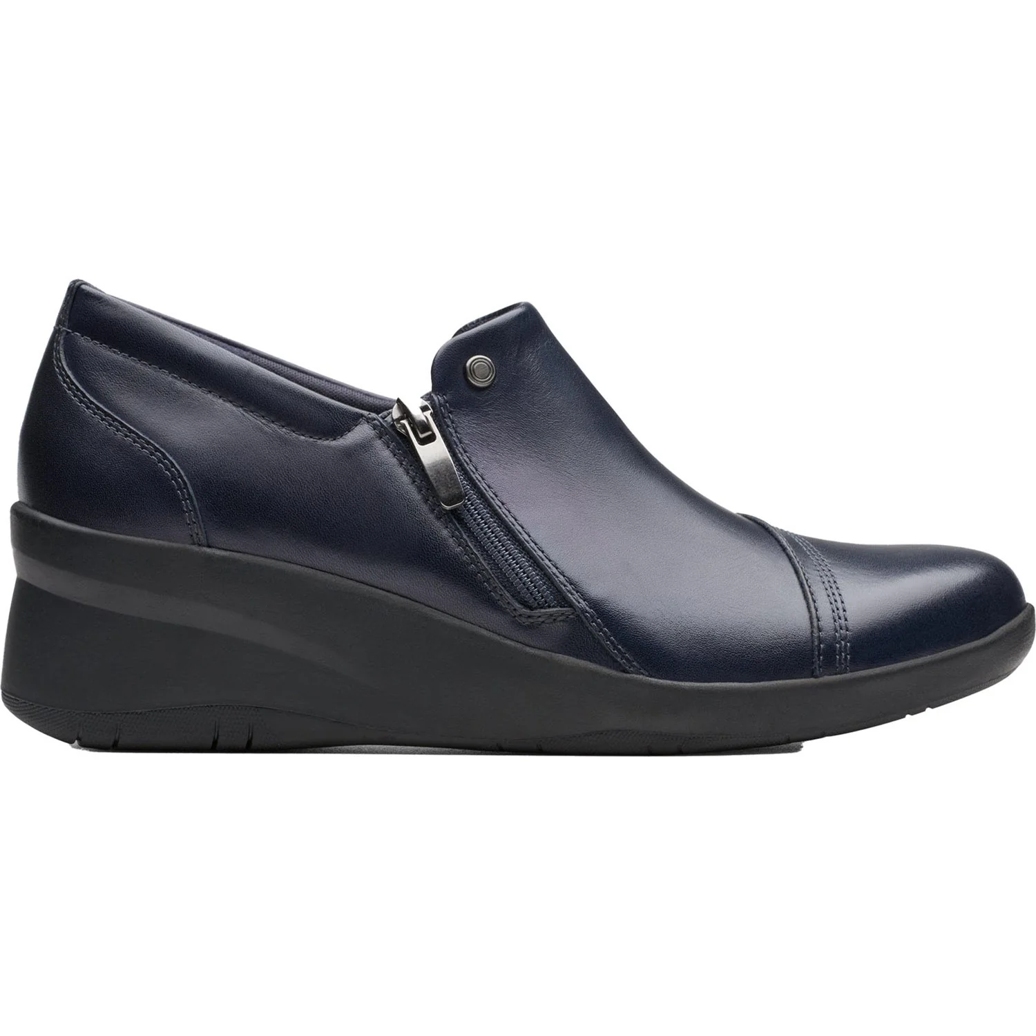 Clarks - Womens Suttyn Zip Shoes - Image 5