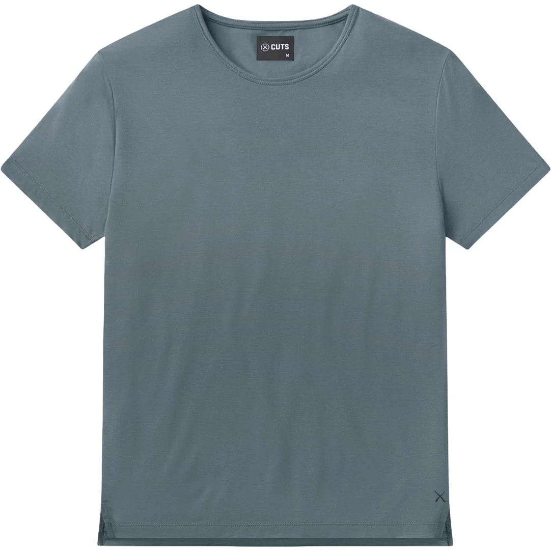 Cuts - Mens AO Split-Hem Tee - Image 12