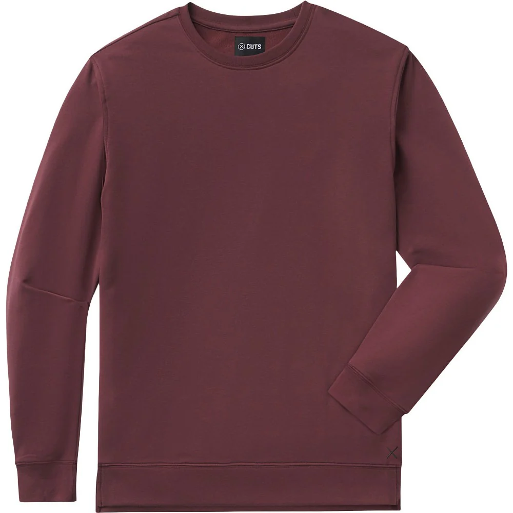 Cuts - Mens Hyperloop Pullover Split-Hem Hoodie - Image 13