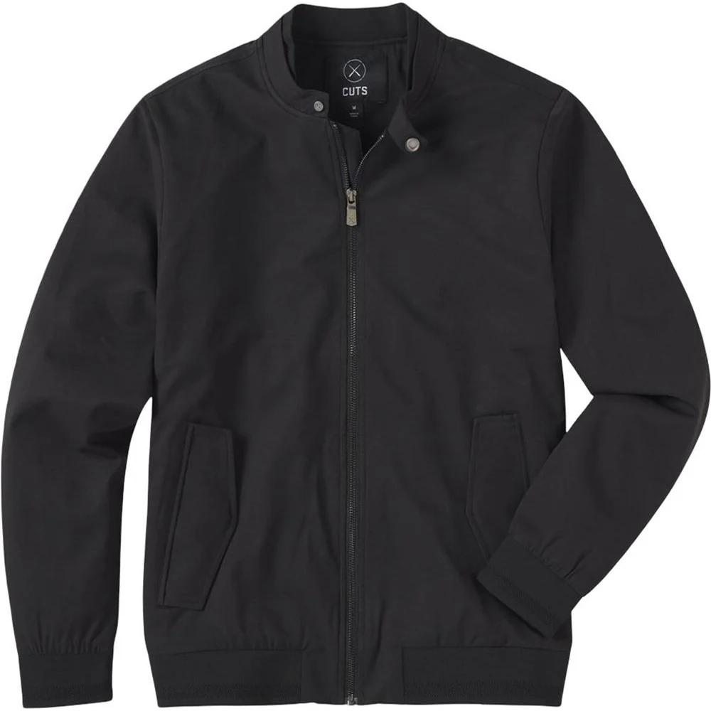 Cuts - Mens Legacy Bomber Full-Zip Jacket - Image 6