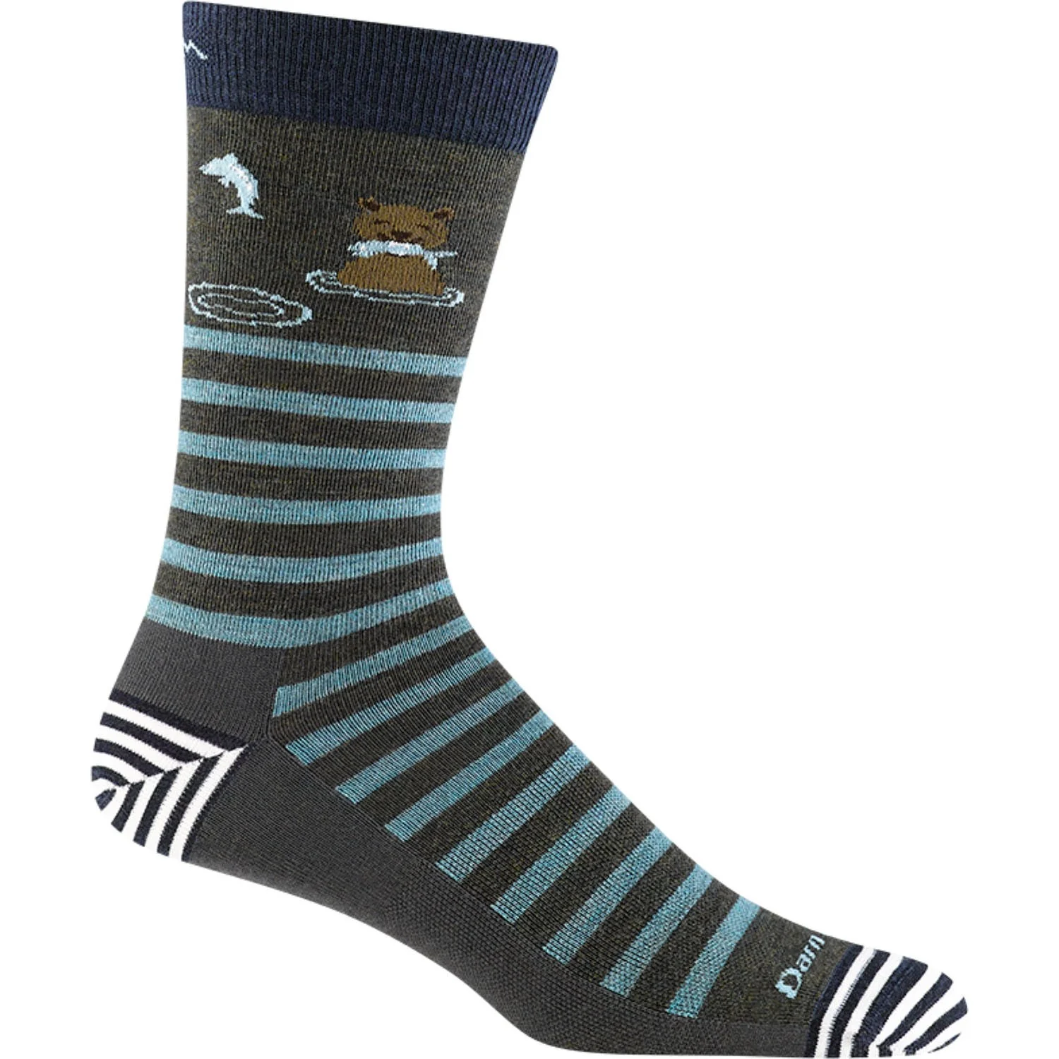 Darn Tough Vermont - Womens Animal Haus Crew Lightweight Socks - Image 4