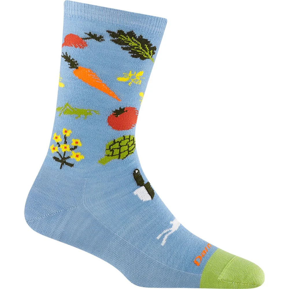 Darn Tough Vermont - Womens Farmer'S Market Crew Lightweight Socks - Image 4