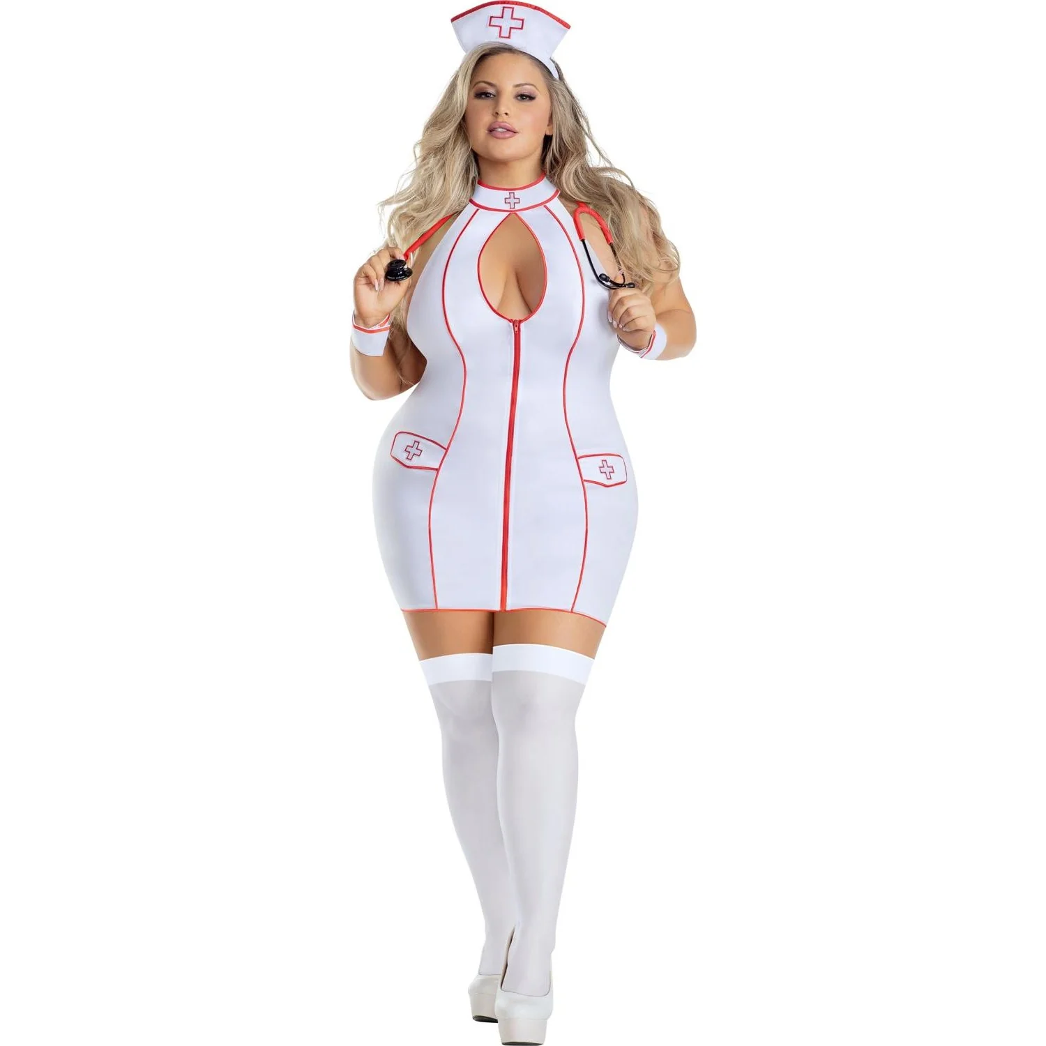 Dreamgirl - Womens Frisky Nurse Costume - Image 2