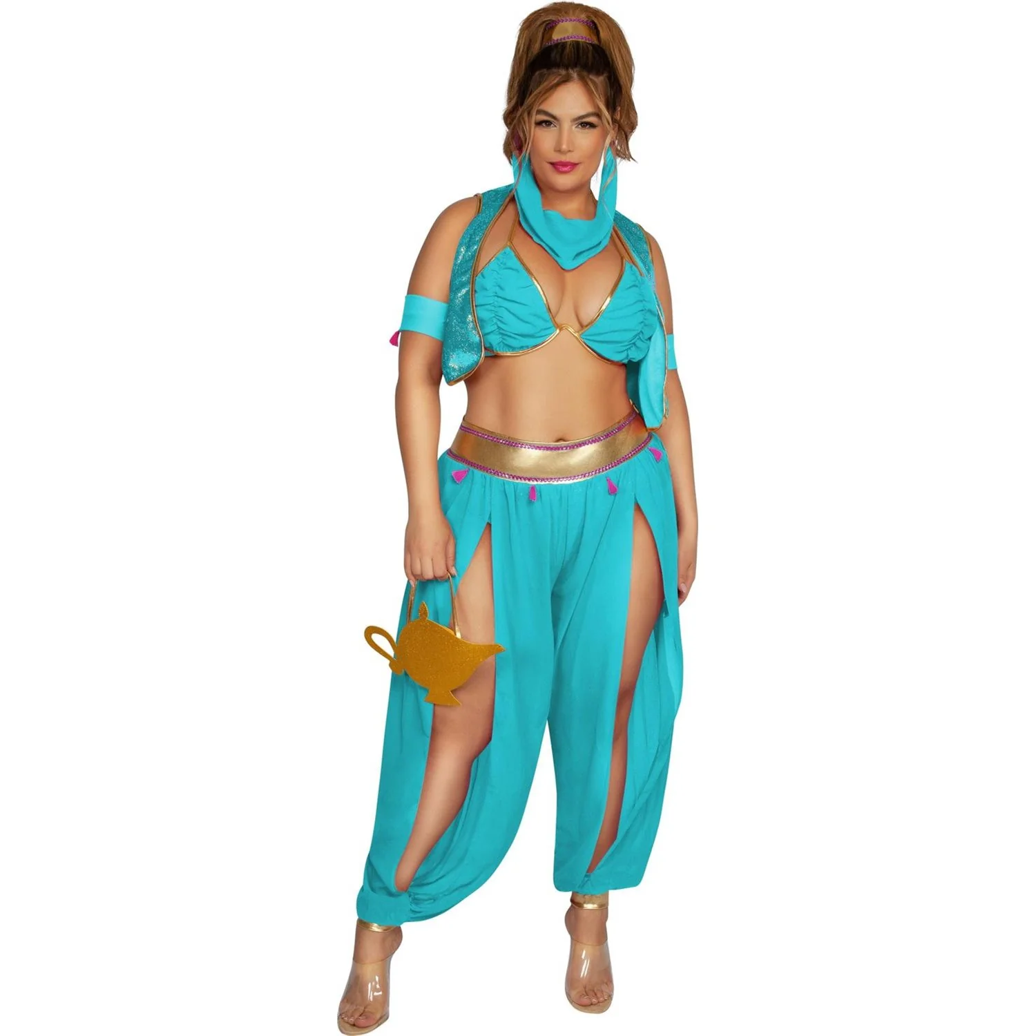 Dreamgirl - Womens Genie Of The Lamp Costume - Image 2