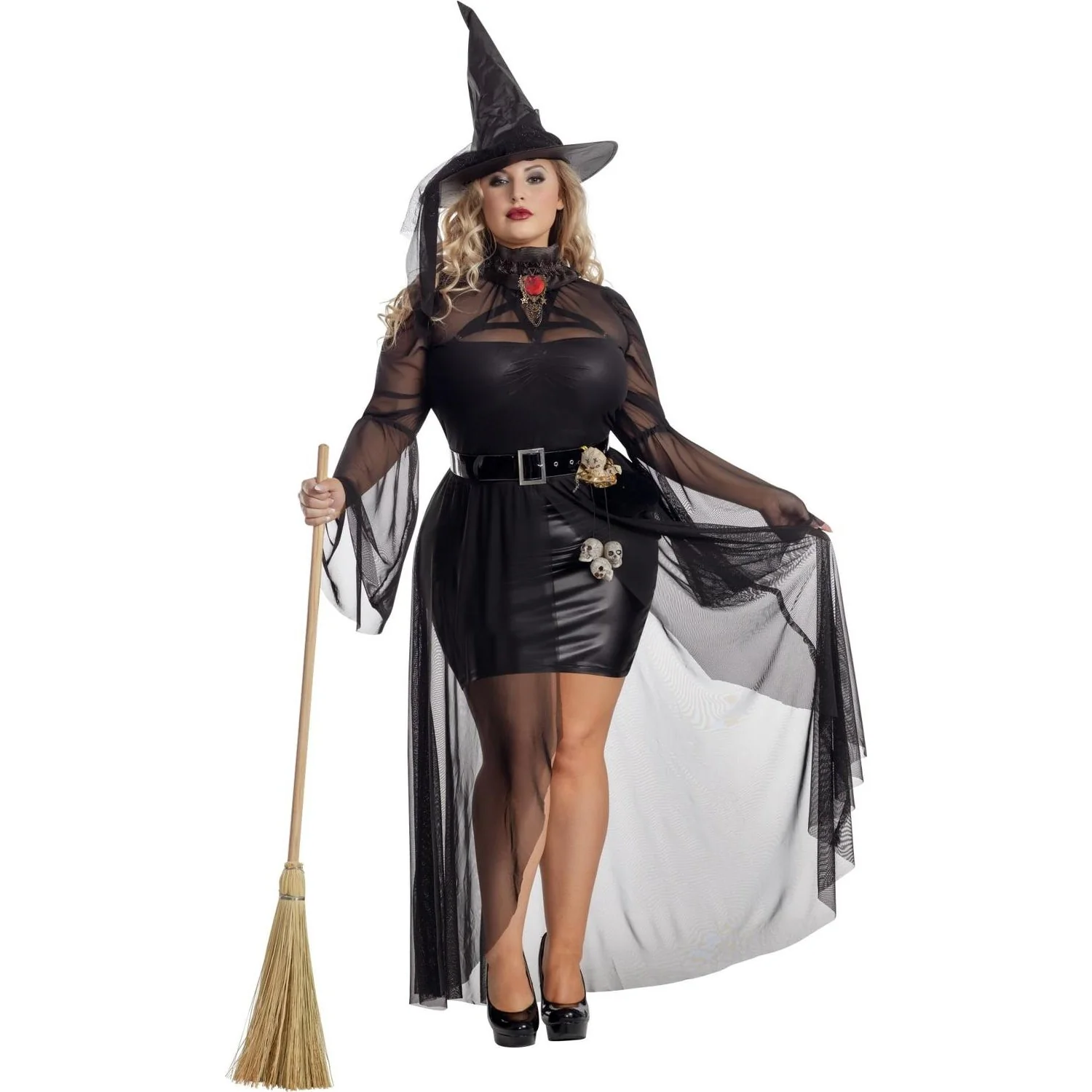 Dreamgirl - Womens Gothic Witch Costume - Image 2