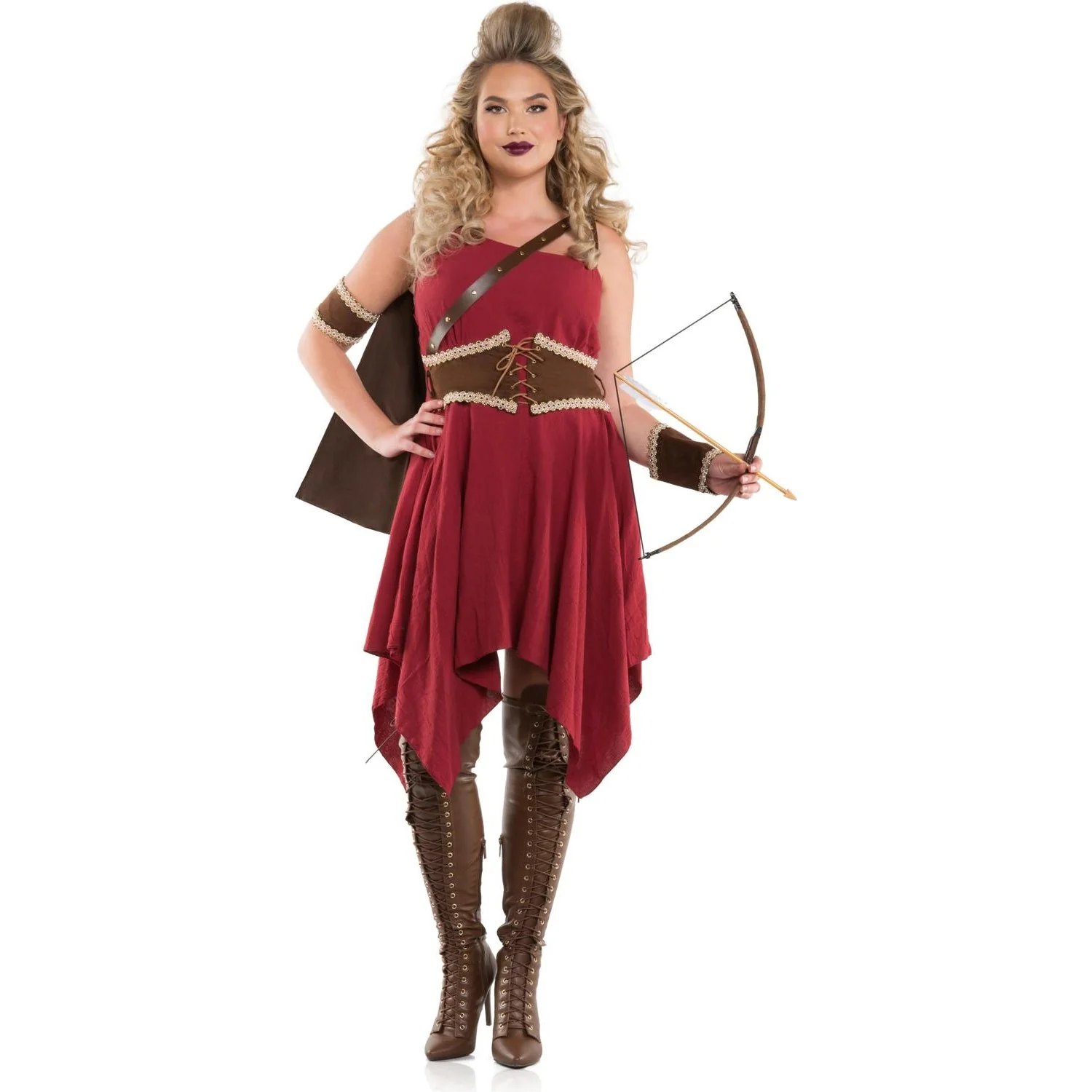 Dreamgirl - Womens Hooded Huntress Costume