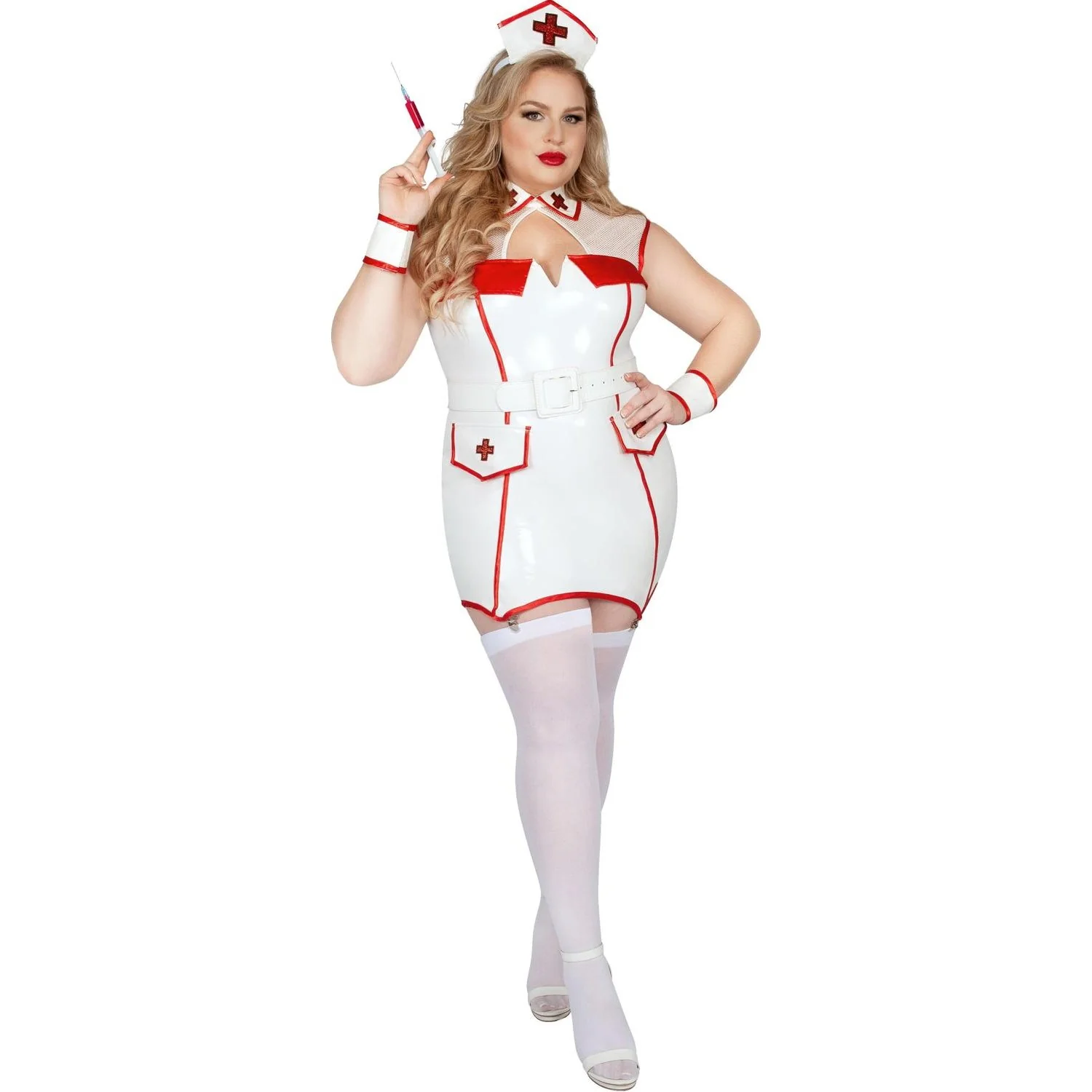 Dreamgirl - Womens Not So Classic Nurse Costume - Image 2