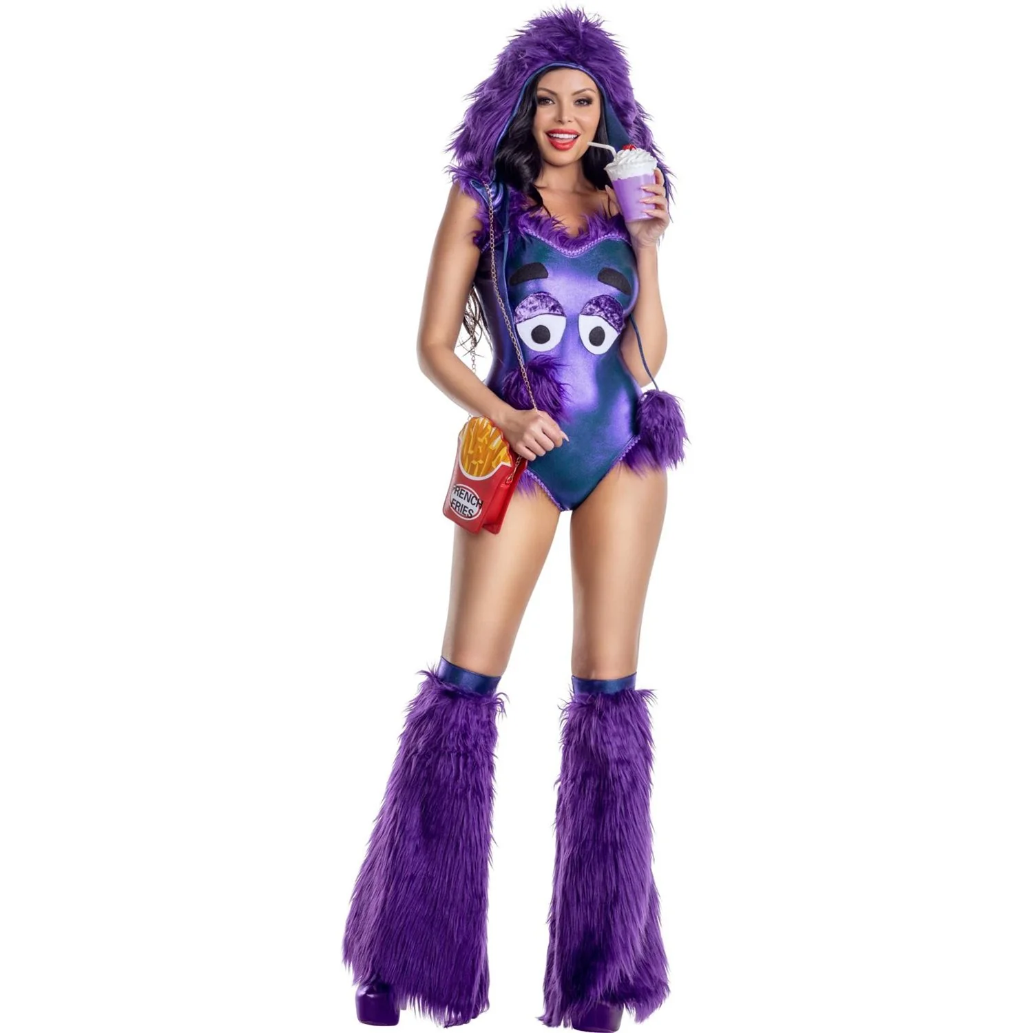 Dreamgirl - Womens Purple Milkshake Monster Costume - Image 2