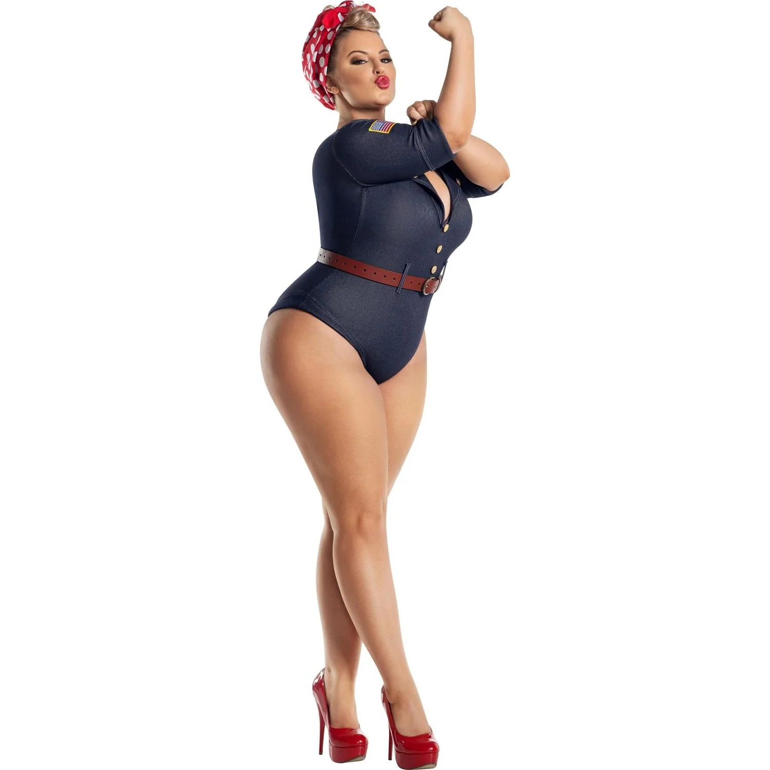 Dreamgirl - Womens Riveting Darling Costume - Image 2