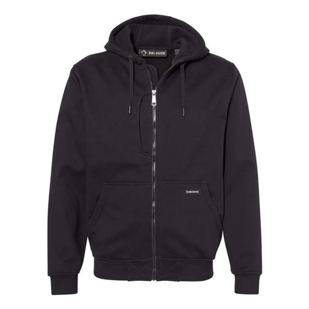 Dri Duck - Mens 7040 Bateman Bonded Power Fleece 2.0 Full-Zip Jacket - Image 4