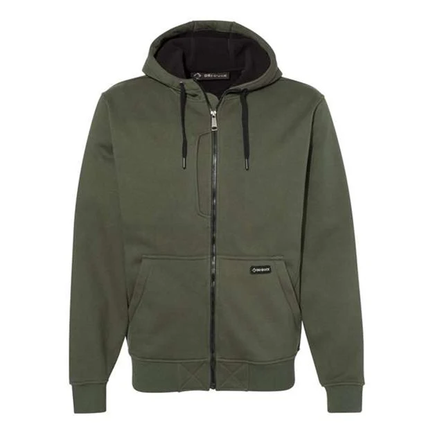 Dri Duck - Mens 7040 Bateman Bonded Power Fleece 2.0 Full-Zip Jacket - Image 6