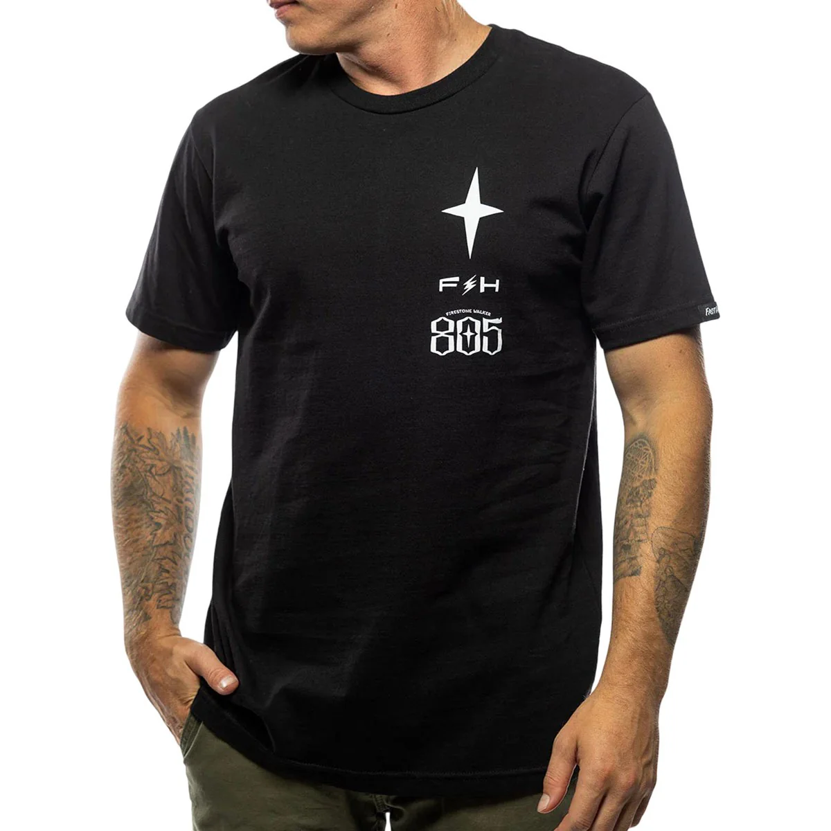 Fasthouse - Mens 805 Alliance Midweight Short Sleeve T-Shirt - Image 2
