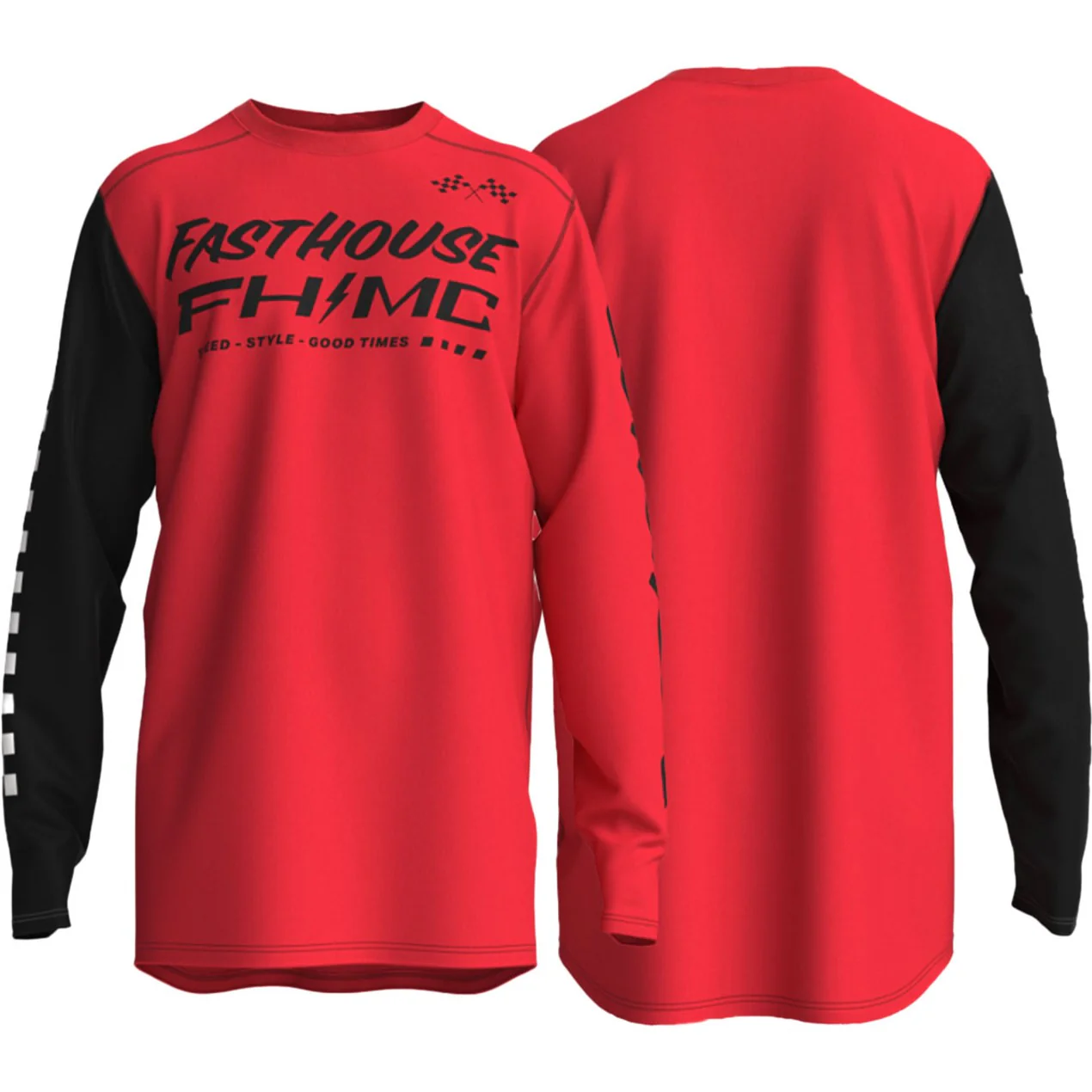 Fasthouse - Mens Carbon Method Long Sleeve Jersey - Image 2
