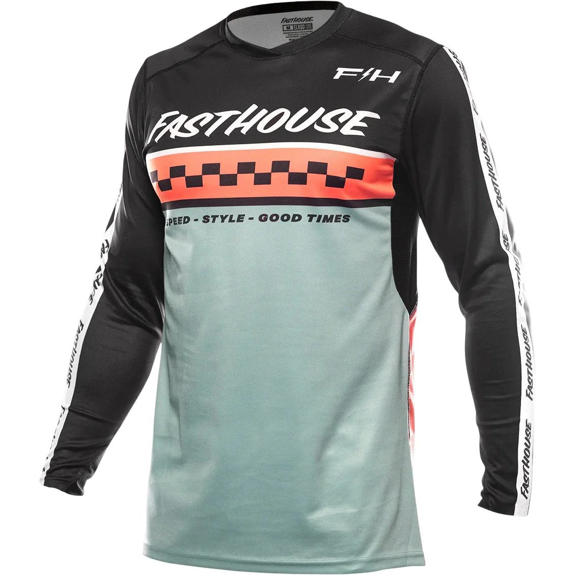 Fasthouse - Mens Elrod Formula Long Sleeve Jersey - Image 2