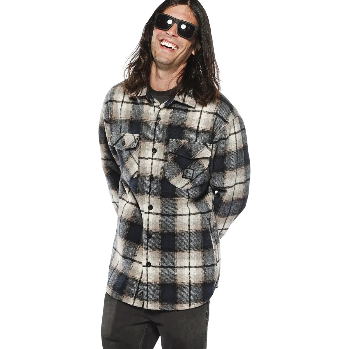 Fasthouse - Mens Folsom Heavyweight Flannel Shirt