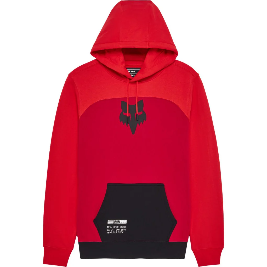Fox - Mens Fracture Paneled Fleece Pullover - Image 3