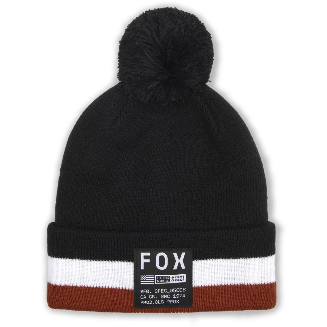 Fox - Mens Fracture Pom Beanie