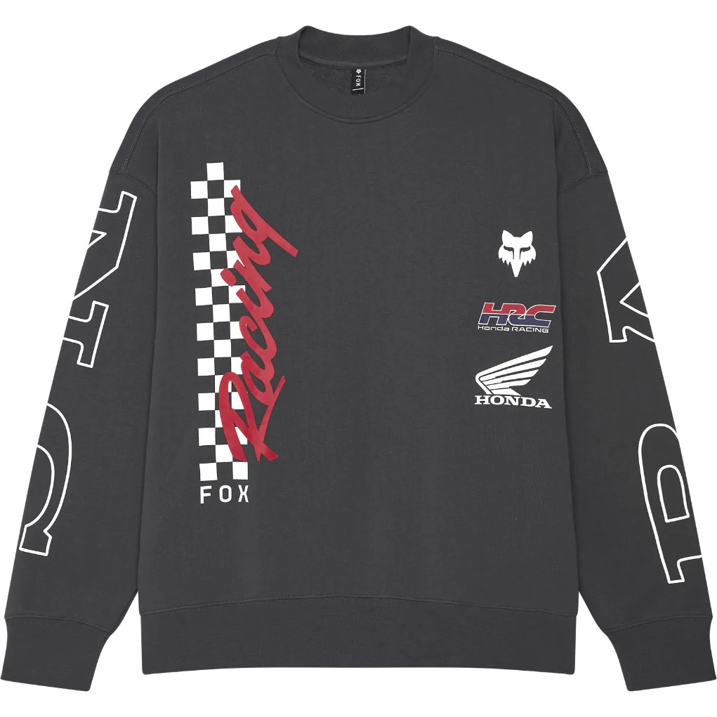 Fox - Mens Honda Oversized Fleece Crewneck Sweatshirt