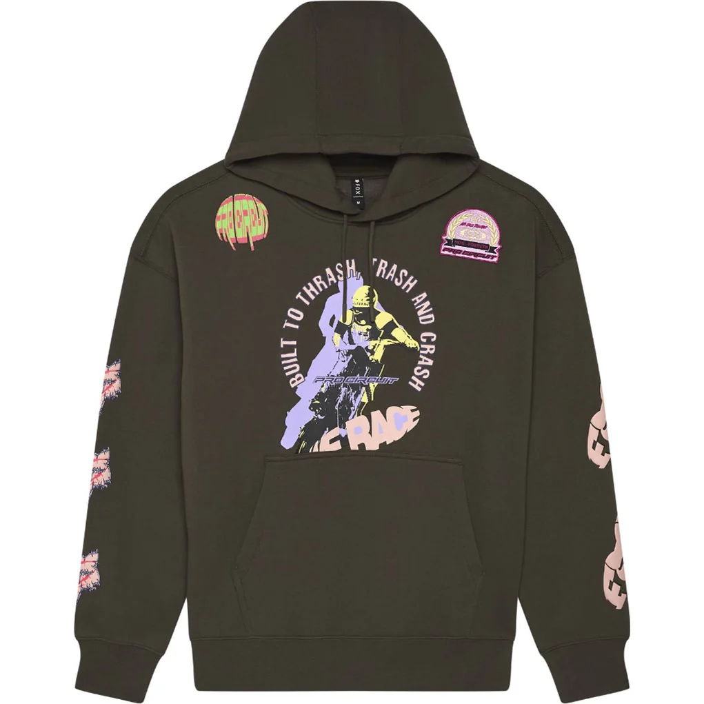 Fox - Mens Pro Circuit Oversized Fleece Pullover - Image 2