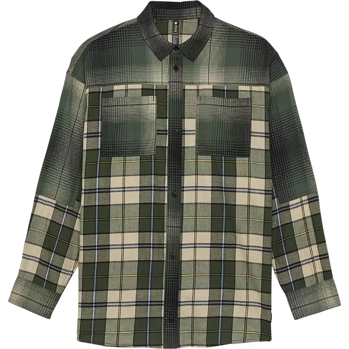 Fox - Womens Oversized Flannel Shirt - Image 4