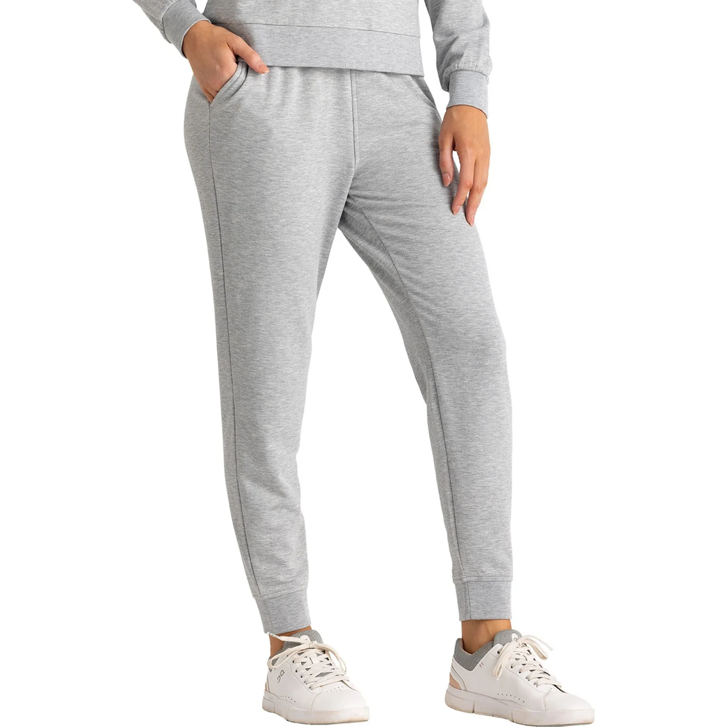 Free Fly - Womens Bamboo Lightweight Fleece Jogger - Image 4