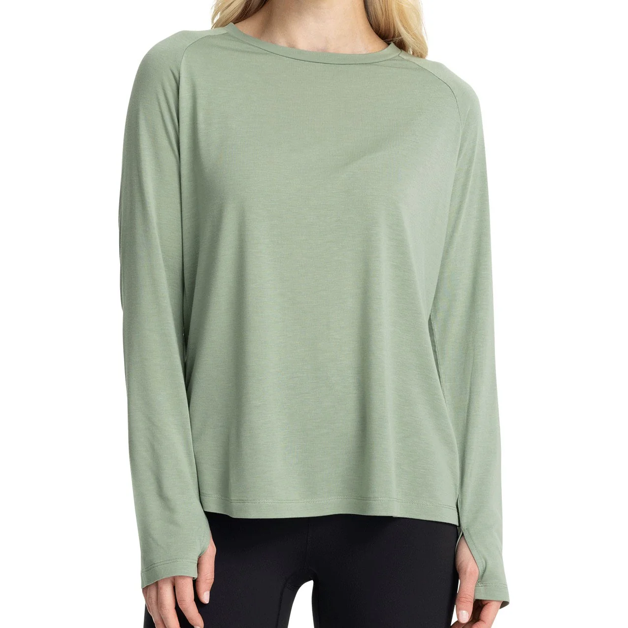 Free Fly - Womens Bamboo Lightweight Long Sleeve Ii T-Shirt - Image 6