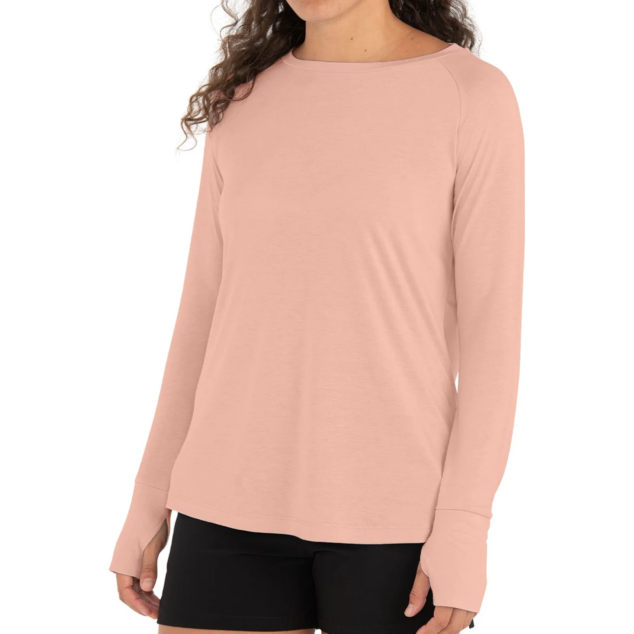 Free Fly - Womens Bamboo Lightweight Long Sleeve T-Shirt - Image 2