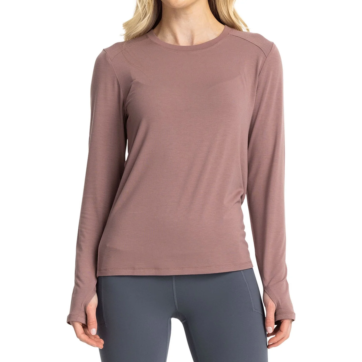 Free Fly - Womens Bamboo Shade Long Sleeve Ii T-Shirt - Image 10