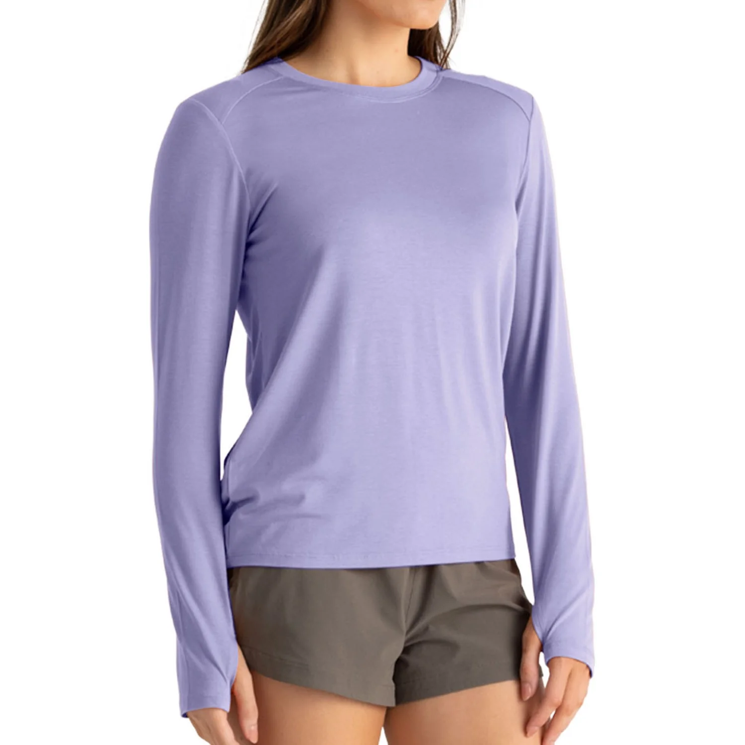 Free Fly - Womens Bamboo Shade Long Sleeve Ii T-Shirt - Image 12