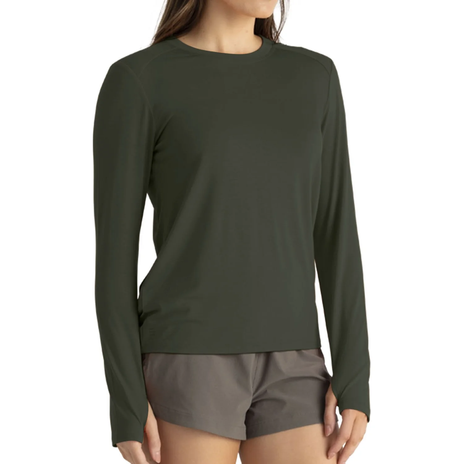 Free Fly - Womens Bamboo Shade Long Sleeve Ii T-Shirt - Image 6